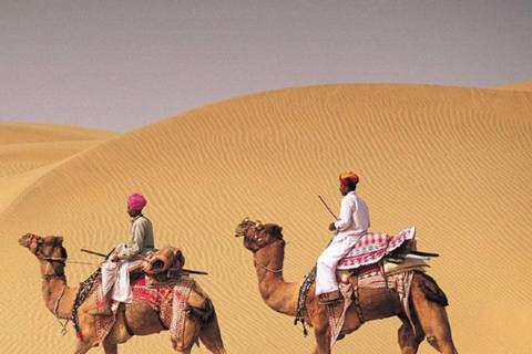 From Delhi: 15-Day Rajasthan Desert & Taj Mahal Private Tour 15-Day Private Royal Rajasthan Tour with Budget 2Star Hotels