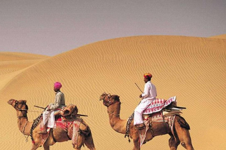 From Delhi: 15-Day Rajasthan Desert & Taj Mahal Private Tour 15-Day Private Royal Rajasthan Tour with Budget 2Star Hotels