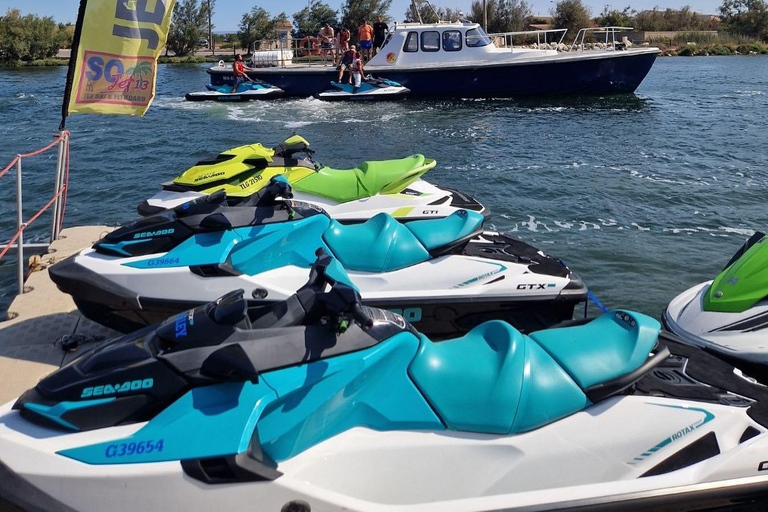 Marseille: Jet ski tours from Châteauneuf-les-Martigues Option 4: 3-hour hike – L'Escapade, Marseille & Côte Bleue