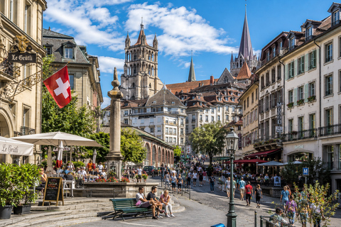 From Annecy: Lausanne and Montreux Private Day Trip