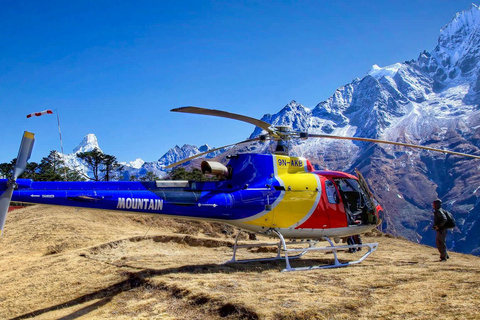 Everest Base Camp Helicopter Tour Zwischenstopp im Everest View Hotel