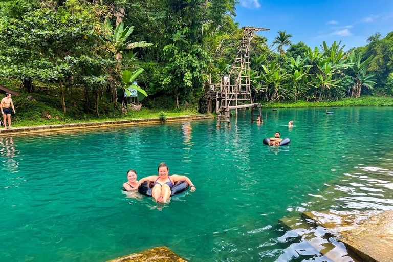 Vang Vieng: Jung Cave, Blue Lagoon 2 & 3 Guided Tour