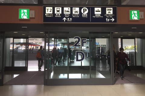 Kansai : Transfert aéroport ou gare avec guide local.