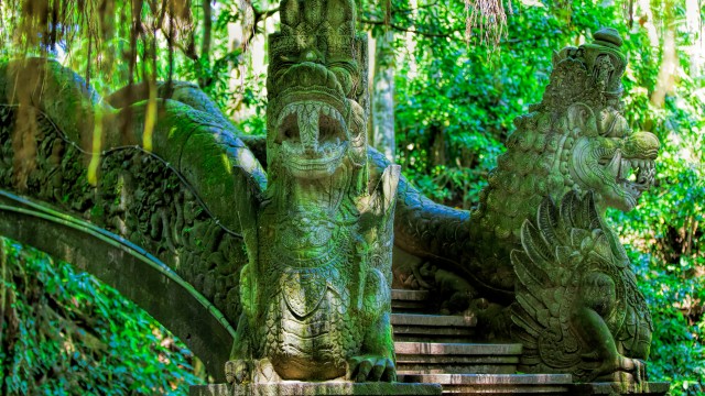 Bali: Ubud Monkey Forest Private Tour, Luxury Car