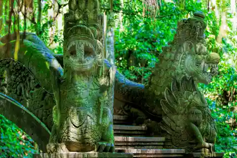 Bali: Tour particular pela floresta de macacos de Ubud, carro de luxo