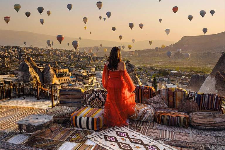Antalya: Cappadocia Tour with Cave Hotel & Balloon Watching Tour with Cave Hotel Stay