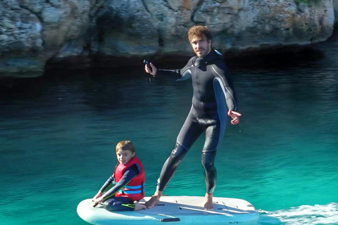 Palma de Mallorca: Private Sunrise Boat Tour & Watersports Sunrise experience + Long stop with water toys.