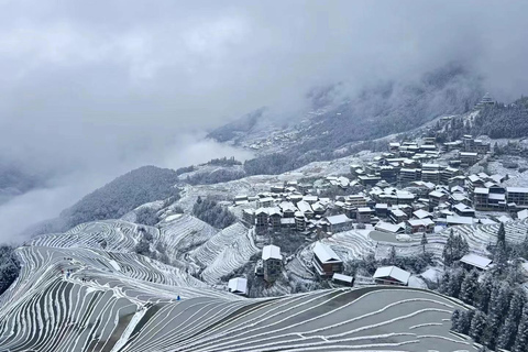 From Guilin: Longji Rice Terraces & Yao Village Day Trip Private Tour (English Driver-Guide)