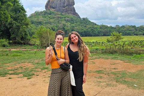 From Kandy: Sigiriya Rock & Minneriya Safari by Luxury Car