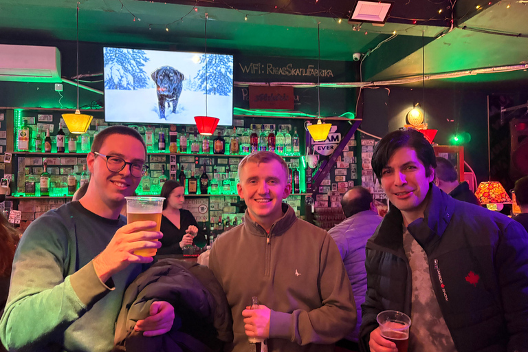 Riga: 2 in 1 - Old Town Walking Tour & Pub Crawl