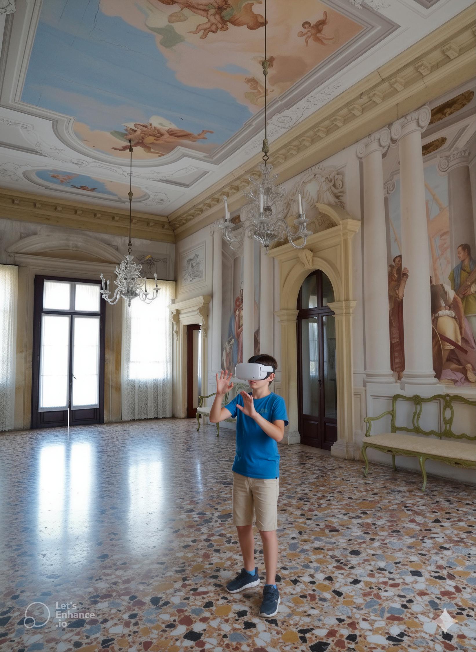 Ein interaktives Erlebnis für die ganze Familie in der Villa Valmarana in Vicenza