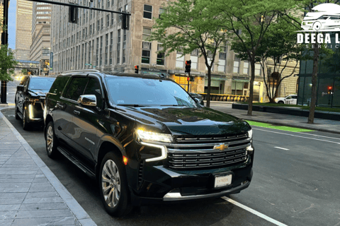 Servizio di auto limousine dall&#039;aeroporto di Logan allo stadio Gillette - Deega