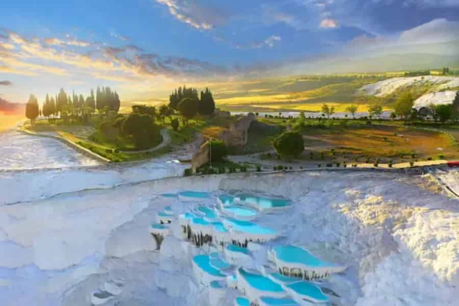 Dagtour Pamukkale & Hiërapolis met vluchten