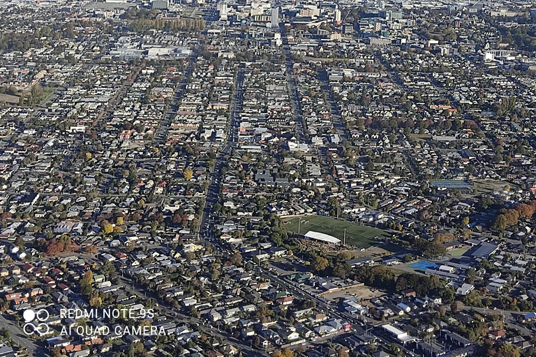 Christchurch: vuelo en helicóptero por la ciudad de 20 minutos