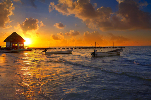 Cancun: Holbox plus Island, Punta Mosquito Trip with Lunch