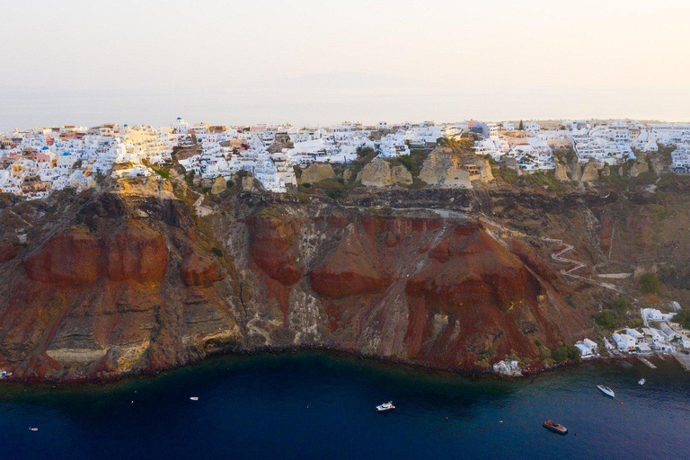 Experience Santorini Sunset by Helicopter