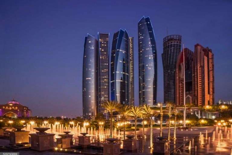 Abu Dhabi: Evening City Tour with Corniche Sunset Walk