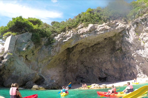 Dubrovnik: Guidad tur med havskajakpaddling och snorkling