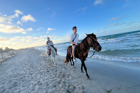 Djerba: Lezione di equitazione per principianti per adulti e bambini.