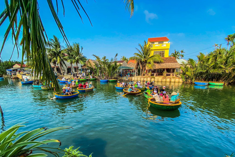 40 Minutos - Paseo en barco por el bosque de Cocoteros de AguaPaseo en barco con traslado al hotel desde Hoi An