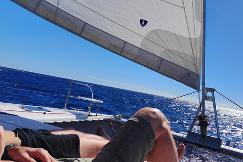 Tenerife: PRIVATE Catamaran cruise with Lunch and Drinks
