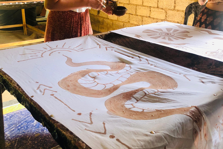 Galle: meesterworkshop batik makenGalle: Masterworkshop batik maken