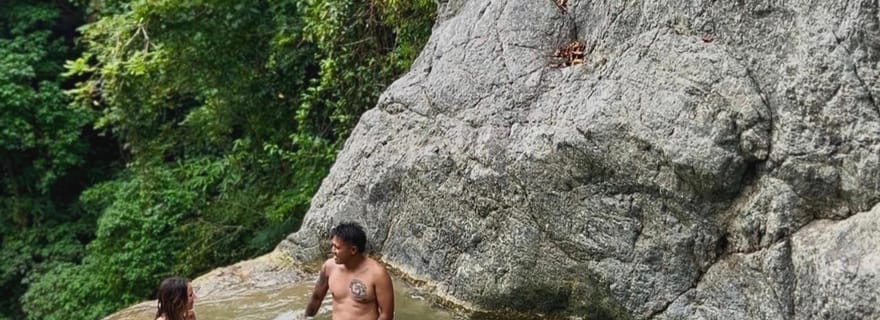 Cebu : cascades et piscine à débordement