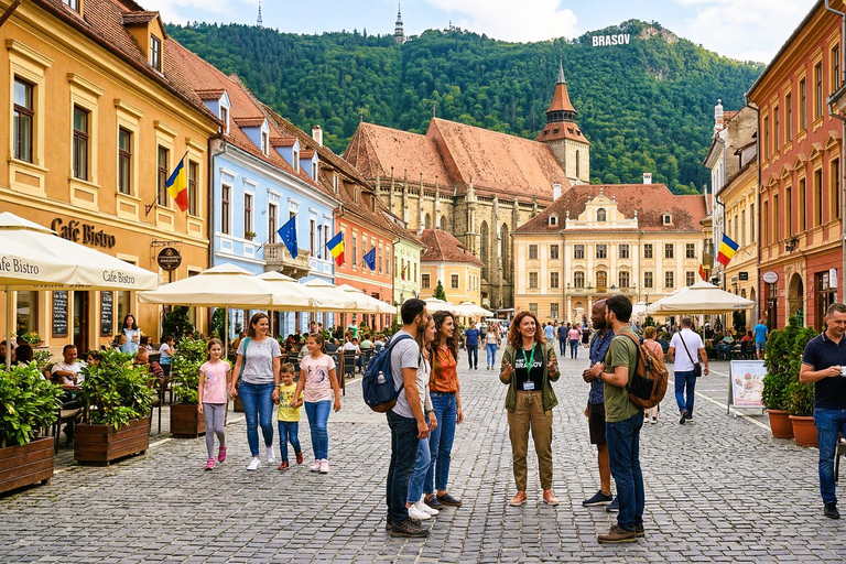MINIVAN Bucharest : Peles Castle, Dracula's Castle & Brasov Audio Guide 24 Languages