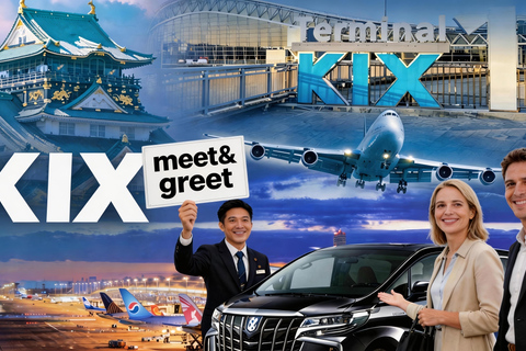 Osaka/Kyoto: Private Transfer to/from Kansai Airport From Kyoto Region to Kansai Airport (KIX)