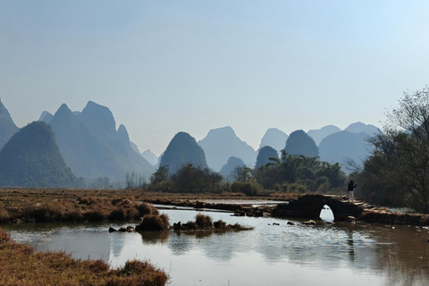 Guilin: Zhuangyuan Bridge Private Tour with Transfer