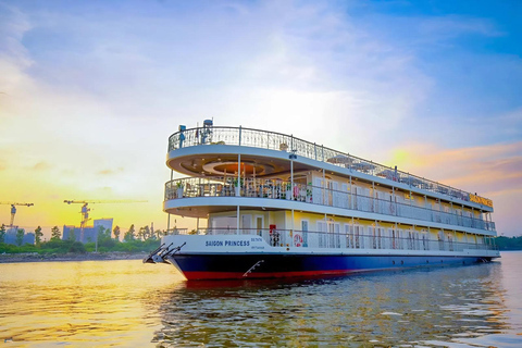 Romantic Saigon Nights: Dinner Cruise Experience Shared Table On The Cruise & Without Pick-Up & Drop Off