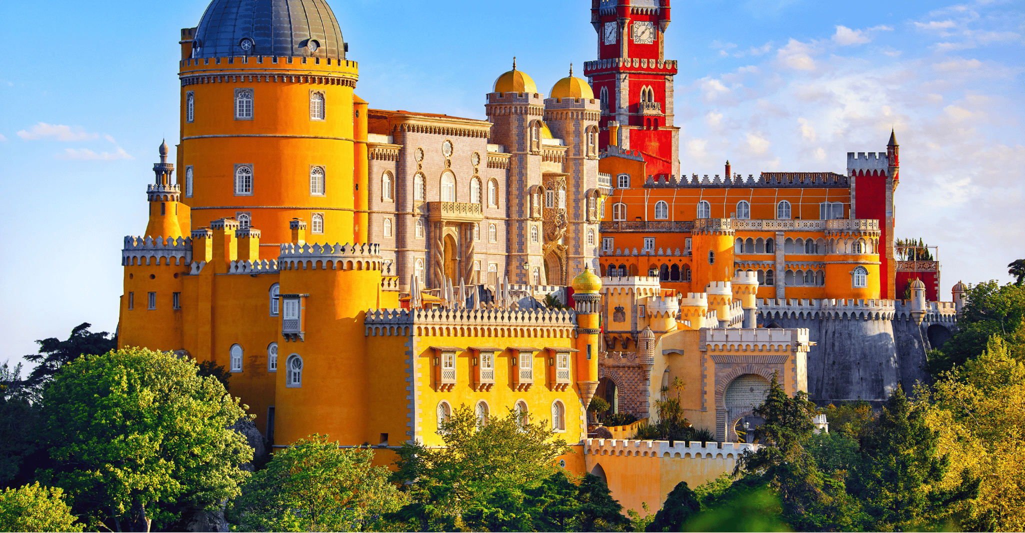 From Lisbon: Sintra, Pena Palace, Regaleira, Cabo da Roca, and Cascais