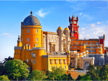 Sintra: Pałac Pena, Quinta da Regaleira, Cabo da Roca i Cascais