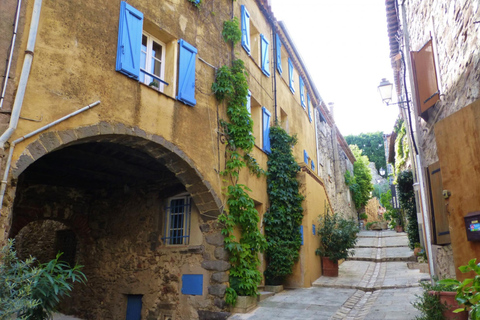 Journée en Provence, Saint-Tropez Village de Grimaud Dégustation de vinsvisite partagée : Saint Tropez, village de Grimaud, dégustation de vins.