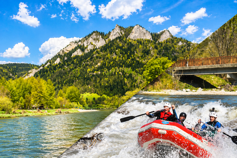 from Zakopane: Dunajec River fun Rafting in a pontoon