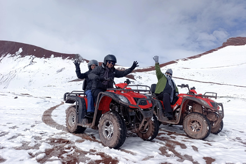 Rainbow Mountain by ATV + Red Valley (All Inclusive) – Small Group Mars Expedition in the Andes: Quad Bike Challenge to Red Mountain