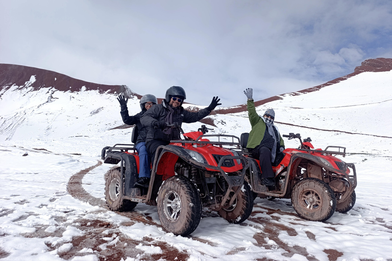 Rainbow Mountain by ATV + Red Valley (All Inclusive) – Small Group Mars Expedition in the Andes: Quad Bike Challenge to Red Mountain