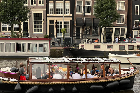 Amsterdam: Rondvaart met optioneel onbeperkt drankjesRondvaart met onbeperkt drankjes