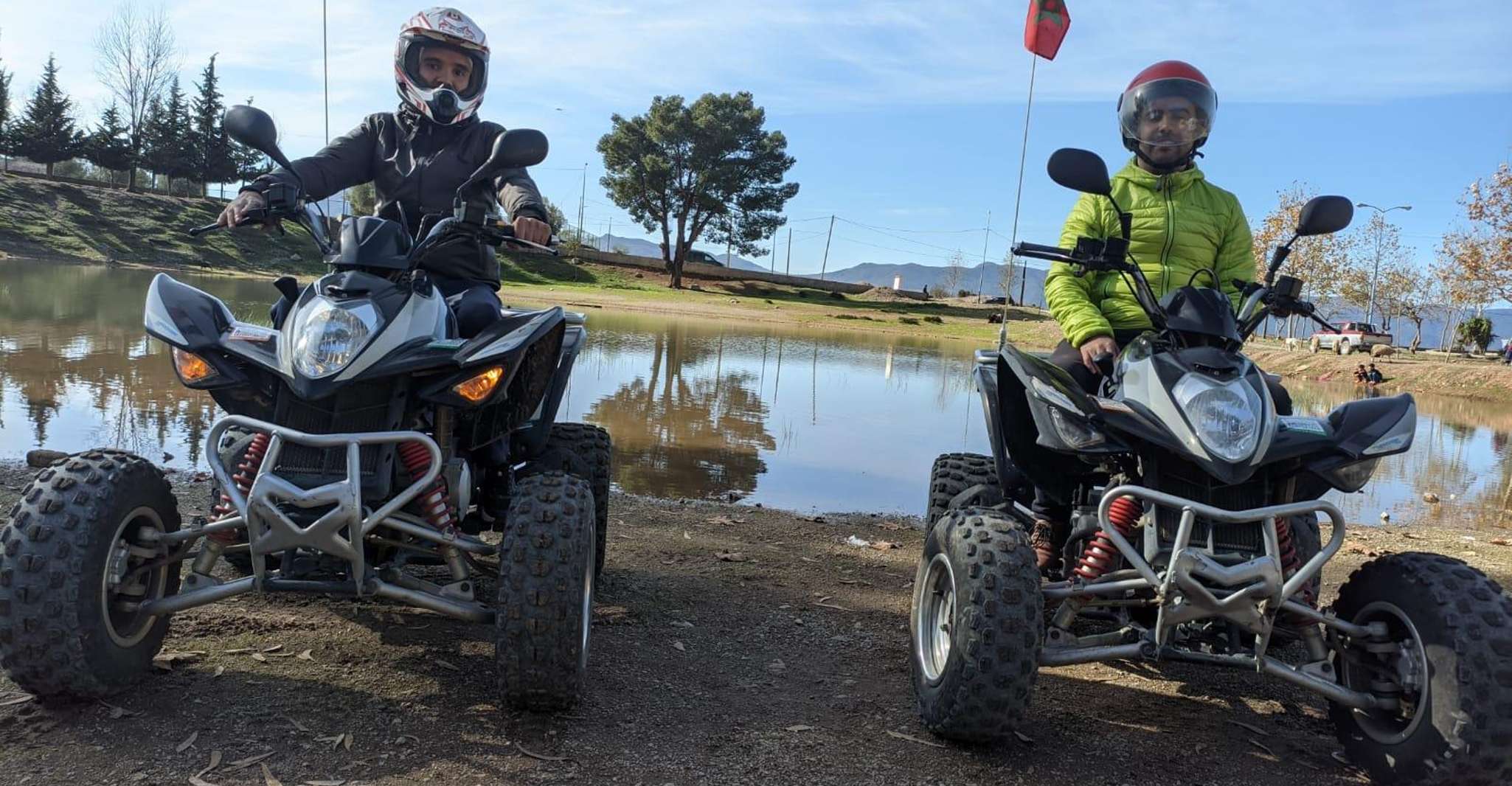 From Chefchaouen, ATV-Quad guided tour to Akchour whaterfull - Housity