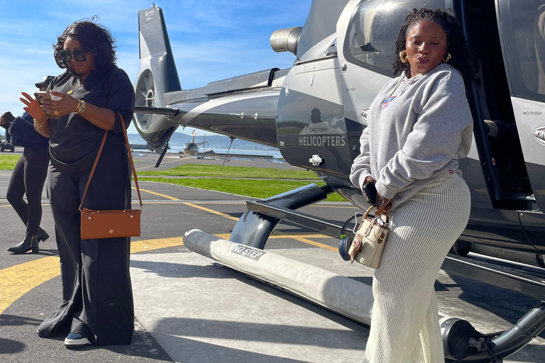 Le Cap : visite en hélicoptère (prise en charge à l&#039;hôtel)