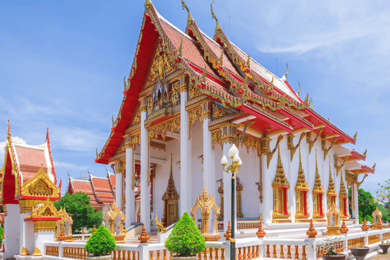 Phuket : Vue de Big Bhudda, Wat Chalong, visite guidée de la vieille villeVisite de l&#039;après-midi