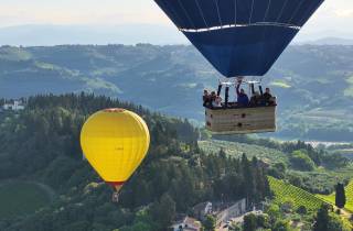 Privater Heißluftballon, Pienza, Montalcino, Val D'orcia