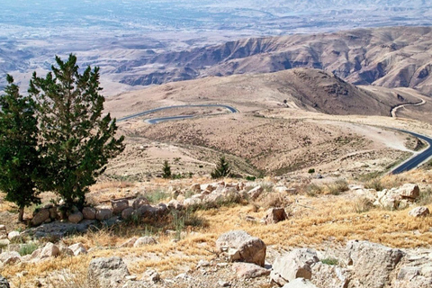 Amã: Viagem de 1 dia para Ma&#039;daba, Monte Nebo, local de batismo e Mar Morto