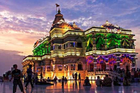 From Mathura: Mathura and Vrindavan Day Trip with Guide From Delhi/Agra/Mathura: Mathura and Vrindavan Day Tripguide