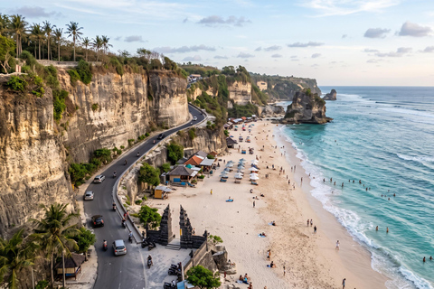 Bali: Full-Day Uluwatu Sunset, GarudaWisnu, Melasti & Kecak Group Tours from UBUD area: UBUD PALACE Meet-Up Guide