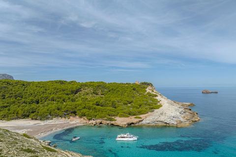 Cala Ratjada: Bootsfahrt mit Getränken und Abendessen