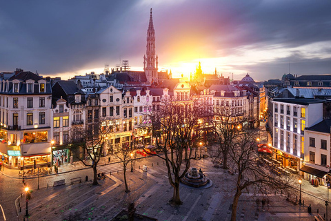 Brüssel: 2-stündige Dark Side of Brussels Private Evening TourTour auf Französisch