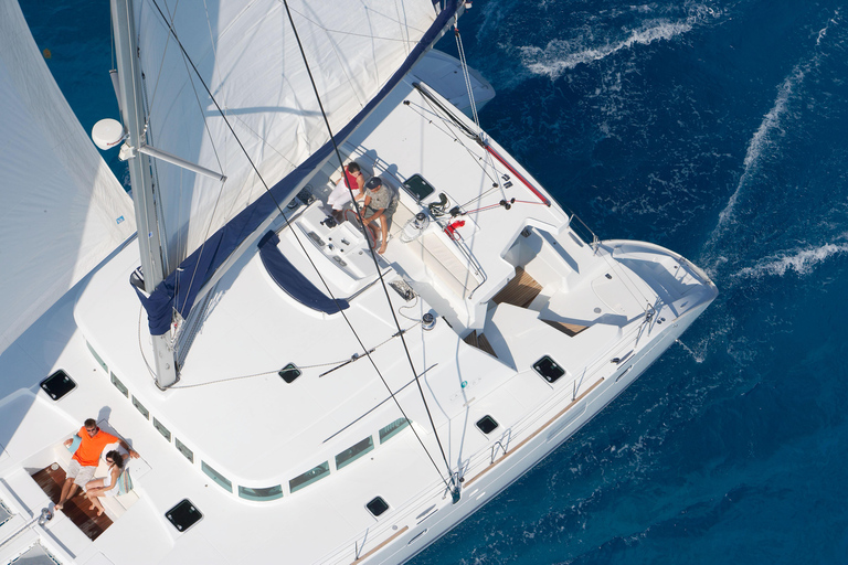 Exclusive Catamaran Sailing Adventure, BBQ & drinks on board Sunset Catamaran Sailing Adventure, BBQ & drinks on board