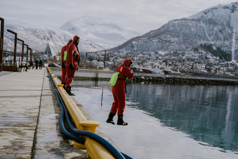 Expérience de flottement urbain dans le centre ville de Tromsø