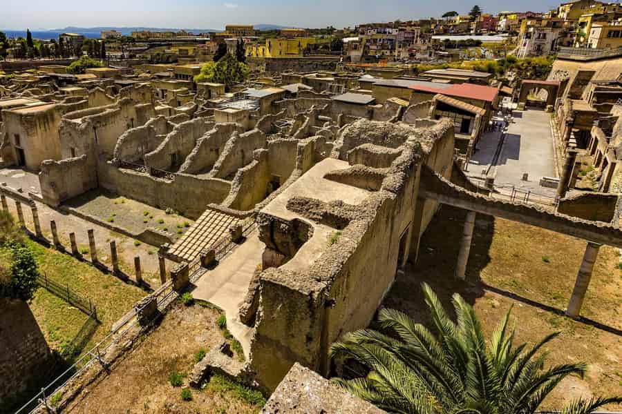 Von Neapel/Pompeji: Ausflug nach Herculaneum, zum Vesuv und nach Pompeji. Foto: GetYourGuide